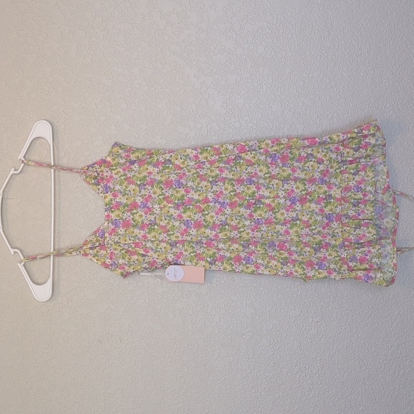 Blashe multicolored floral sleeveless ruched bodycon mini dress - Picture 9 of 9